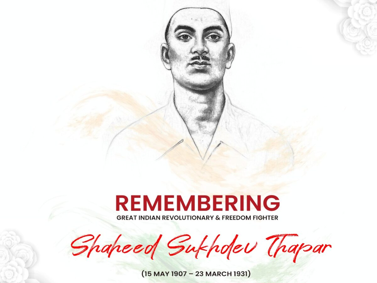 easy drawing Sukhdev Thapar | freedom fighter |shorts - YouTube