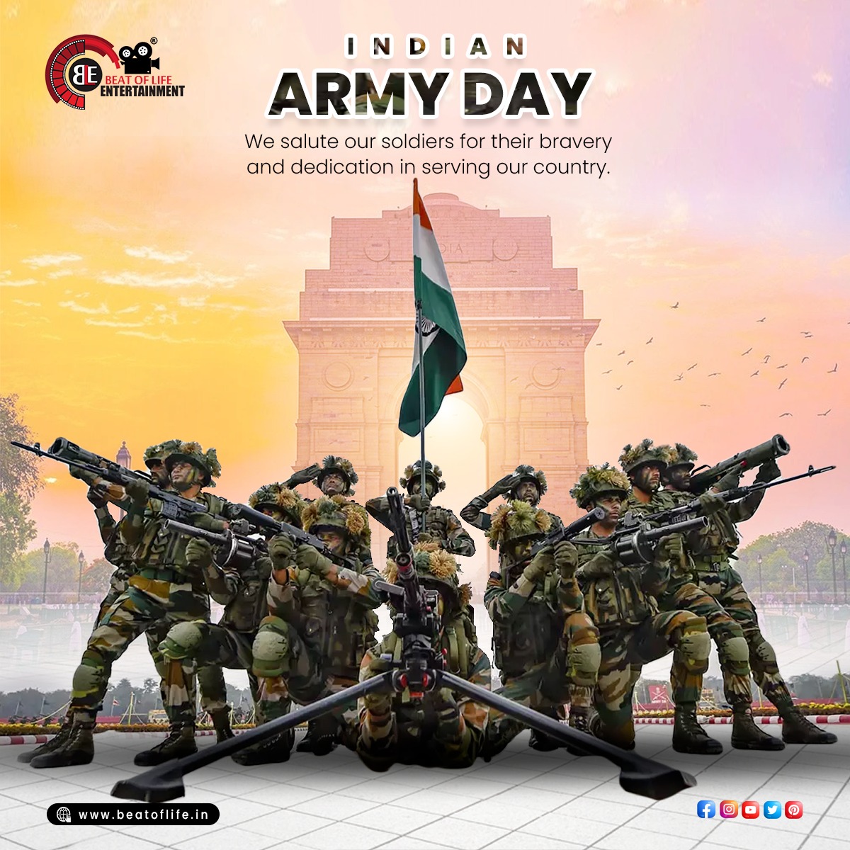 Indian Army Day - Beat of Life Entertainment