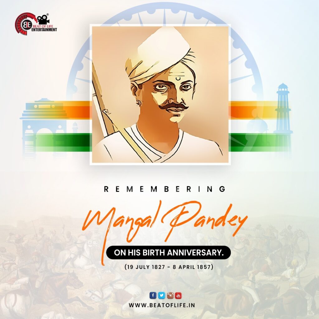 Mangal Pandey Birth Anniversary Wishes