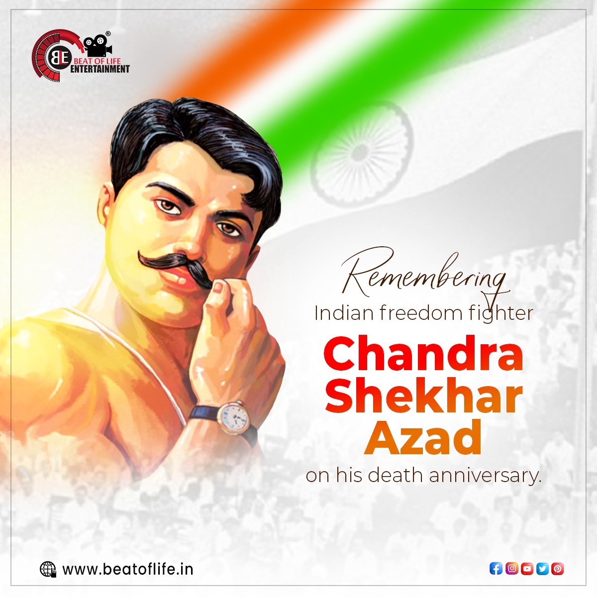 Chandra Shekhar Azad's Birth Anniversary Wishes