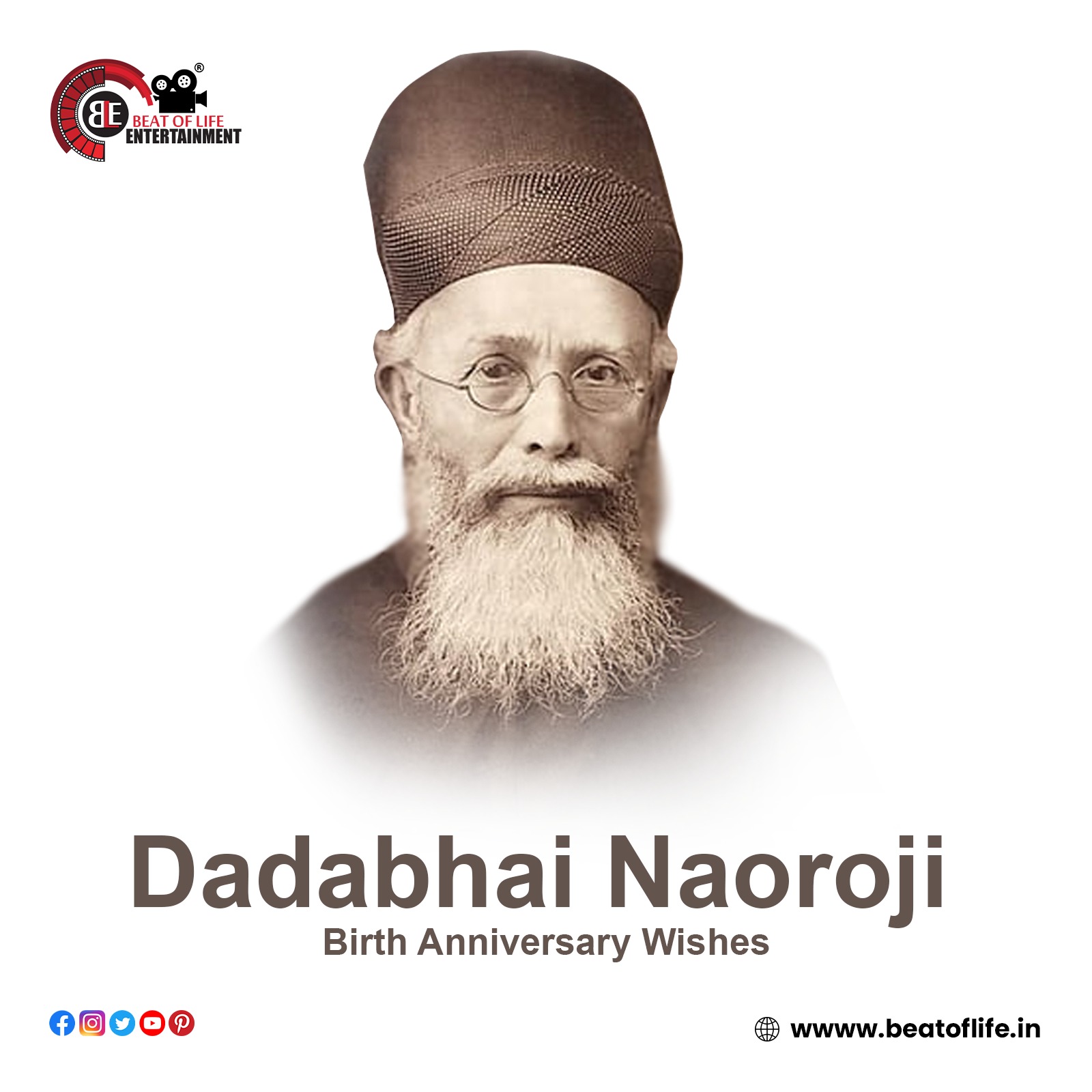 Dadabhai Naoroji Birth Anniversary Wishes