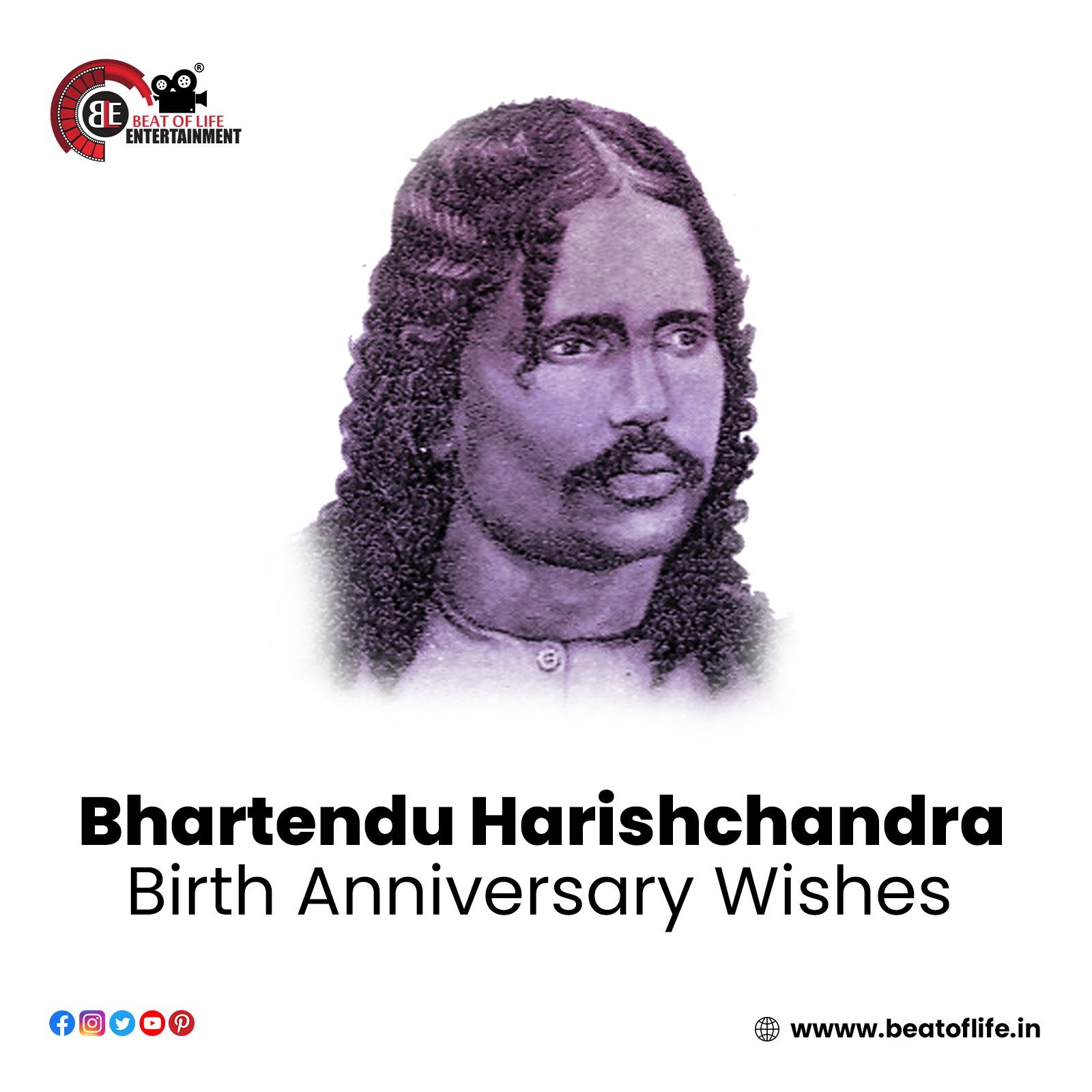 Bhartendu Harishchandra Birth Anniversary Wishes