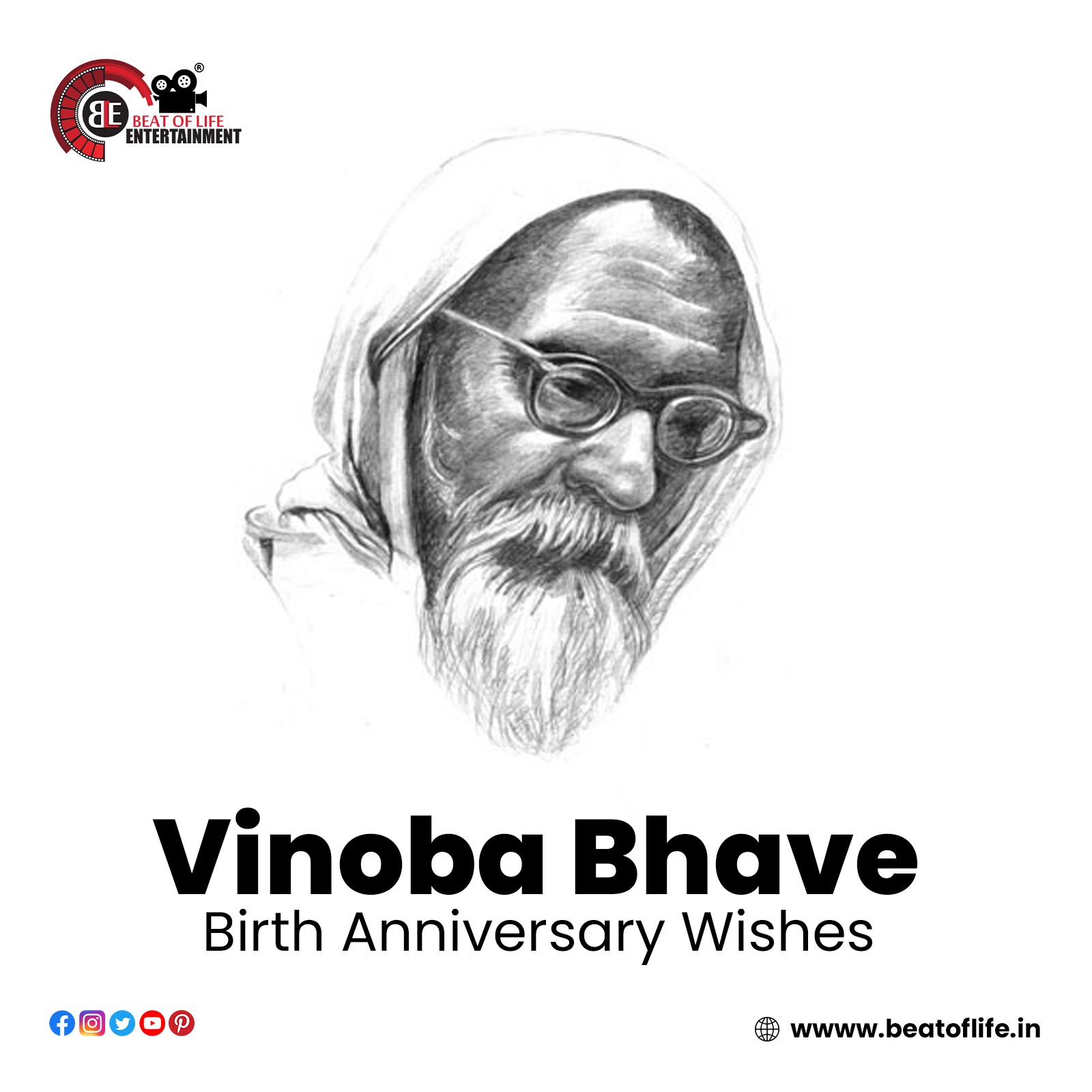 Vinoba Bhave Birth Anniversary Wishes