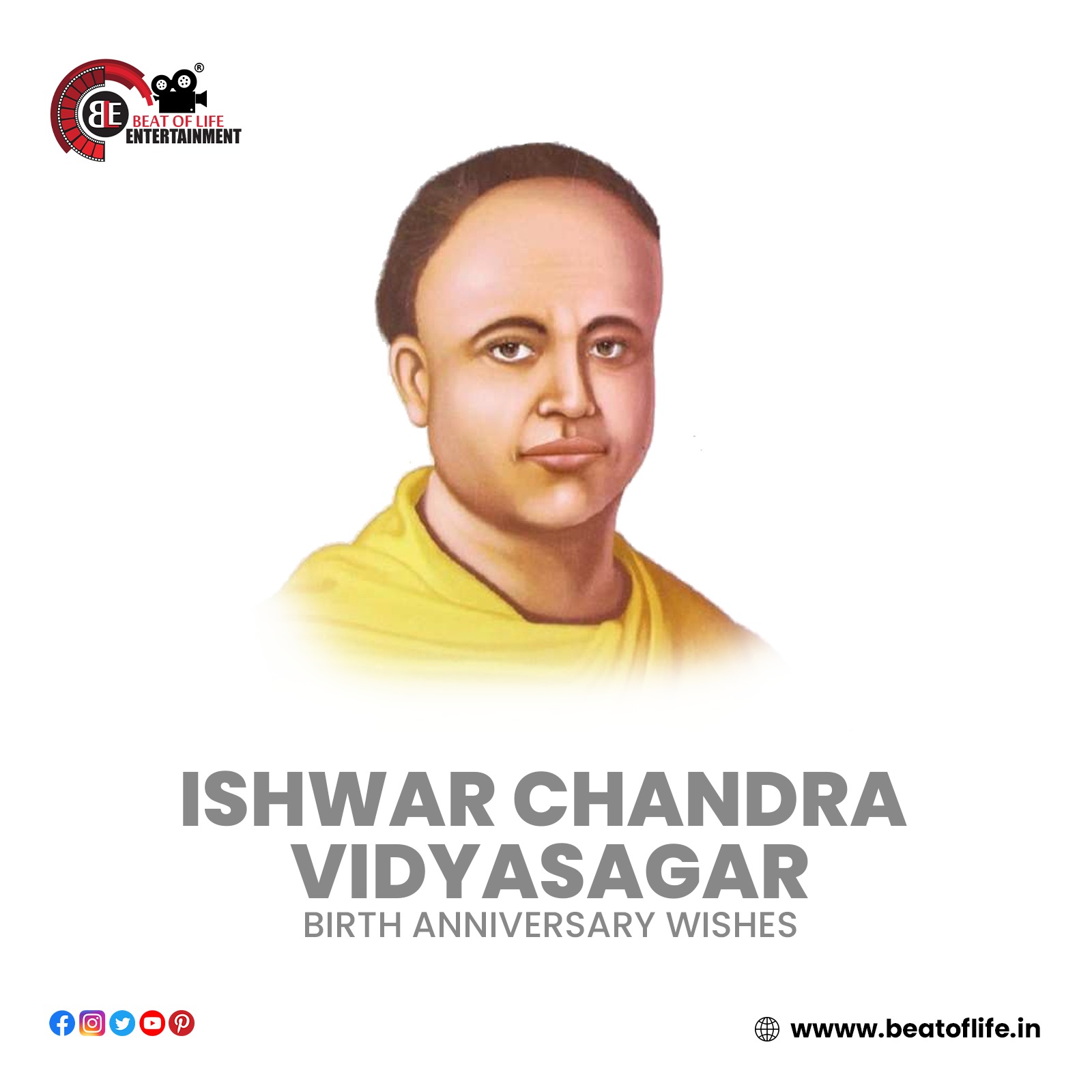 Ishwar Chandra Vidyasagar Birth Anniversary wishes