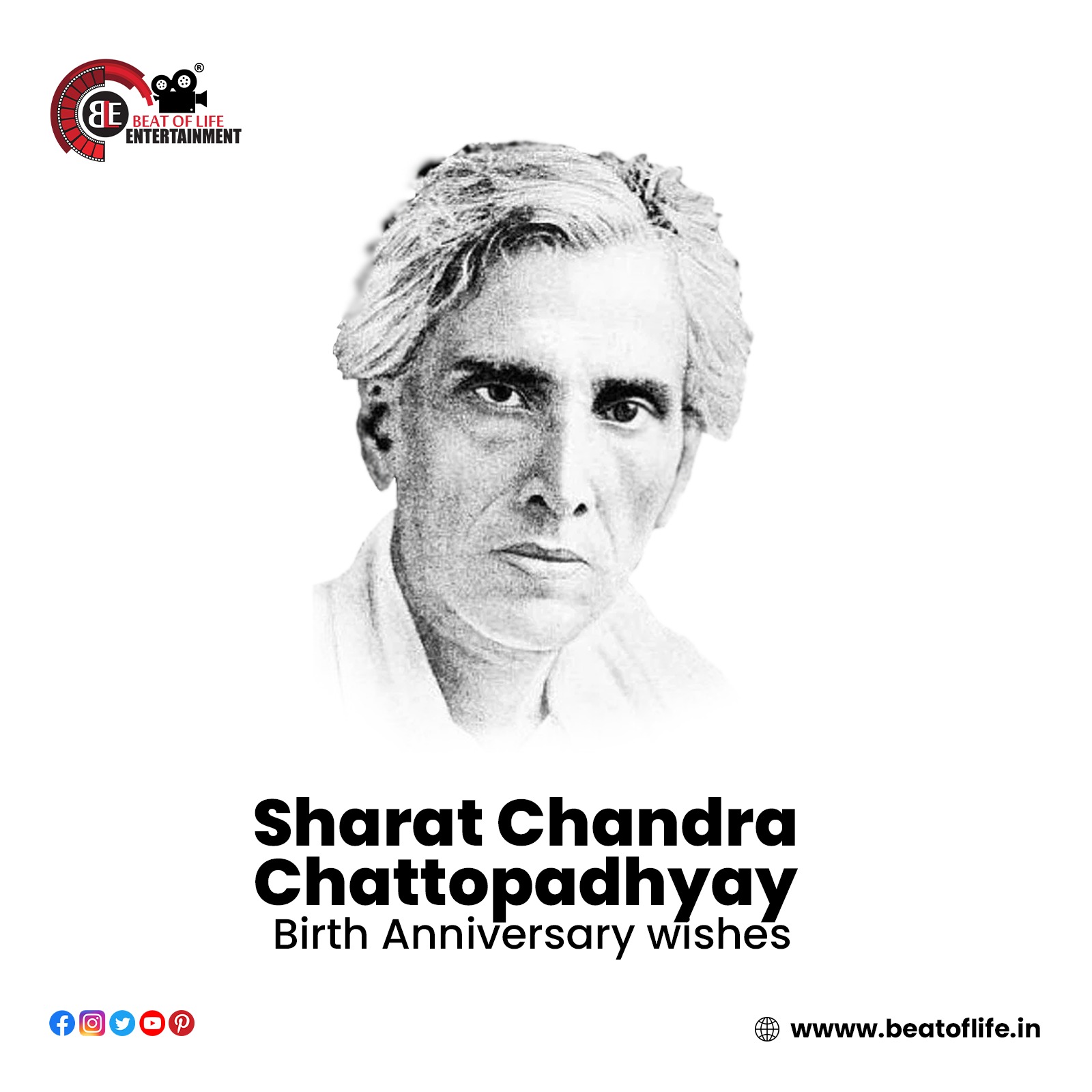 Sharat Chandra Chattopadhyay Birth Anniversary Wishes