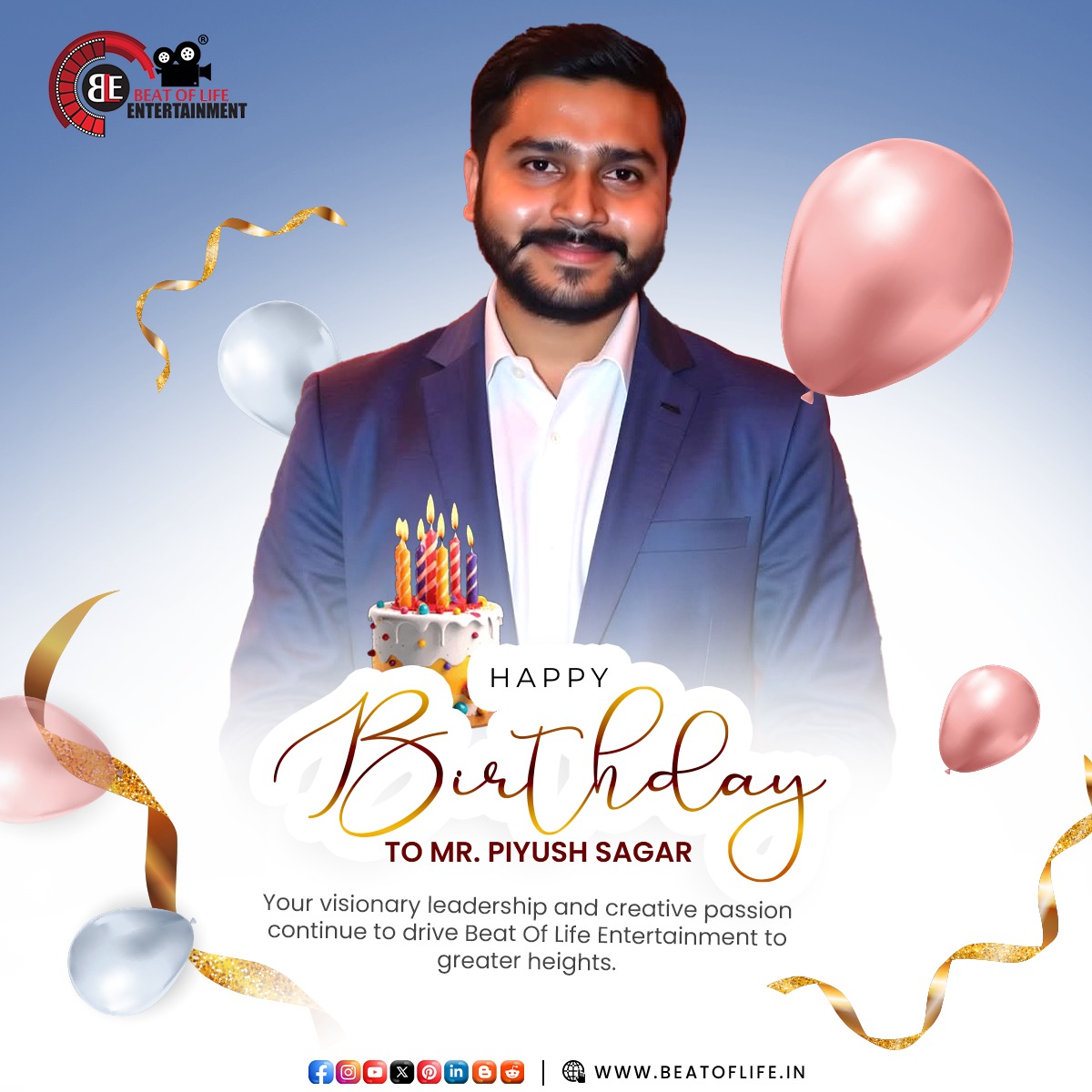 Happy Birthday Piyush Sagar