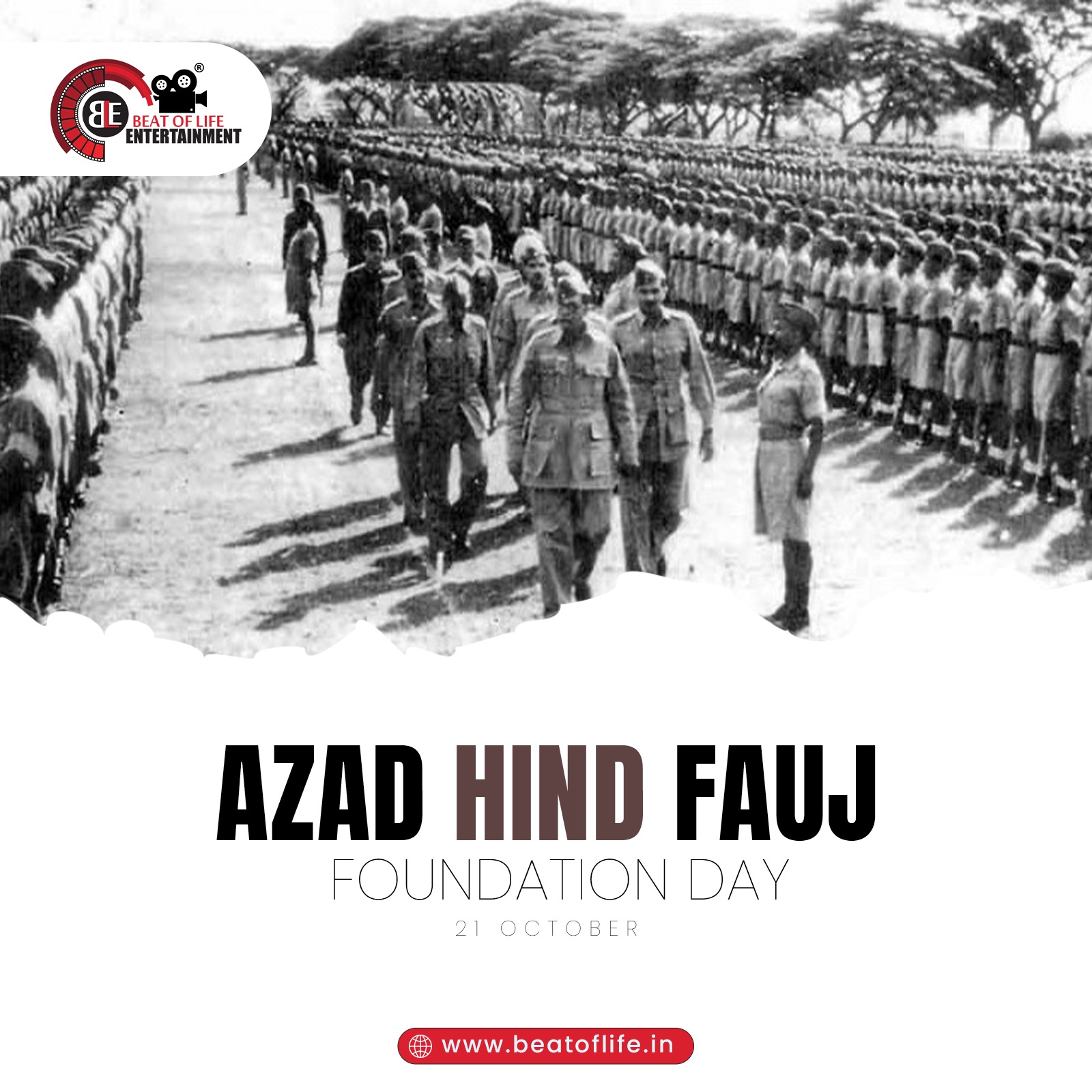 Azad Hind Fauj Foundation Day