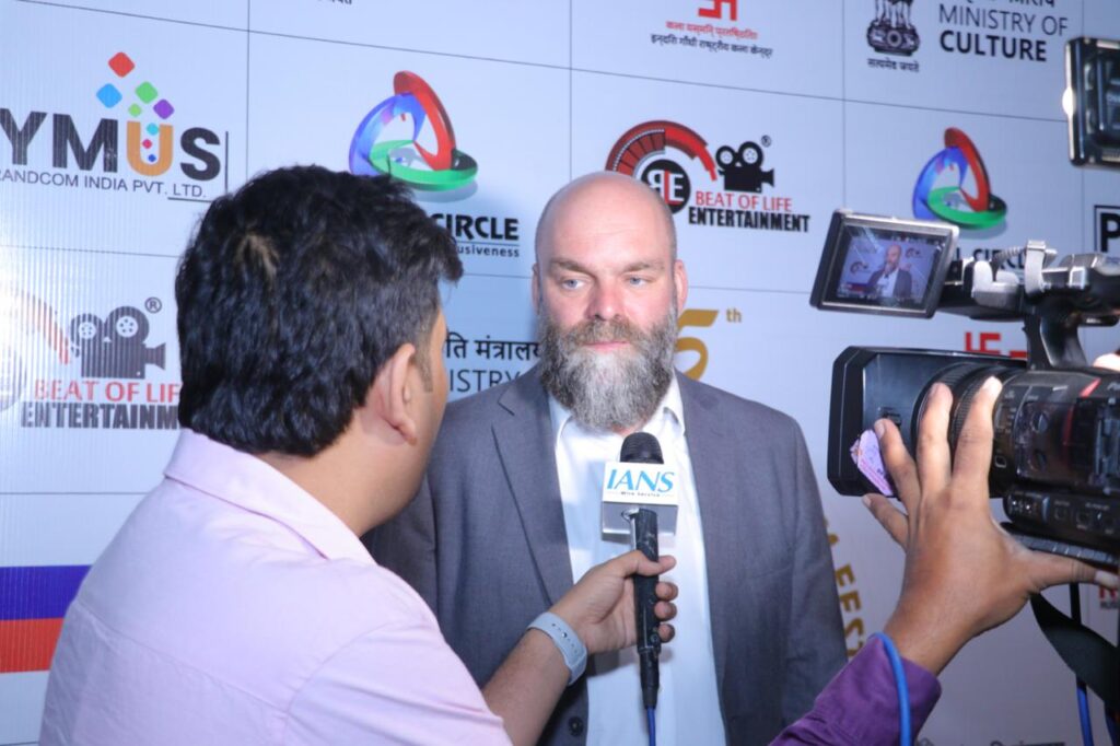 Beat of Life Entertainment at Delhi International Film Festival 2026 official media partner backdrop